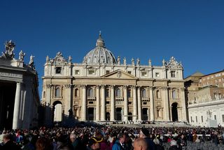 Der Petersdom war ein Highlight der Romreise der Malteser Stiftung